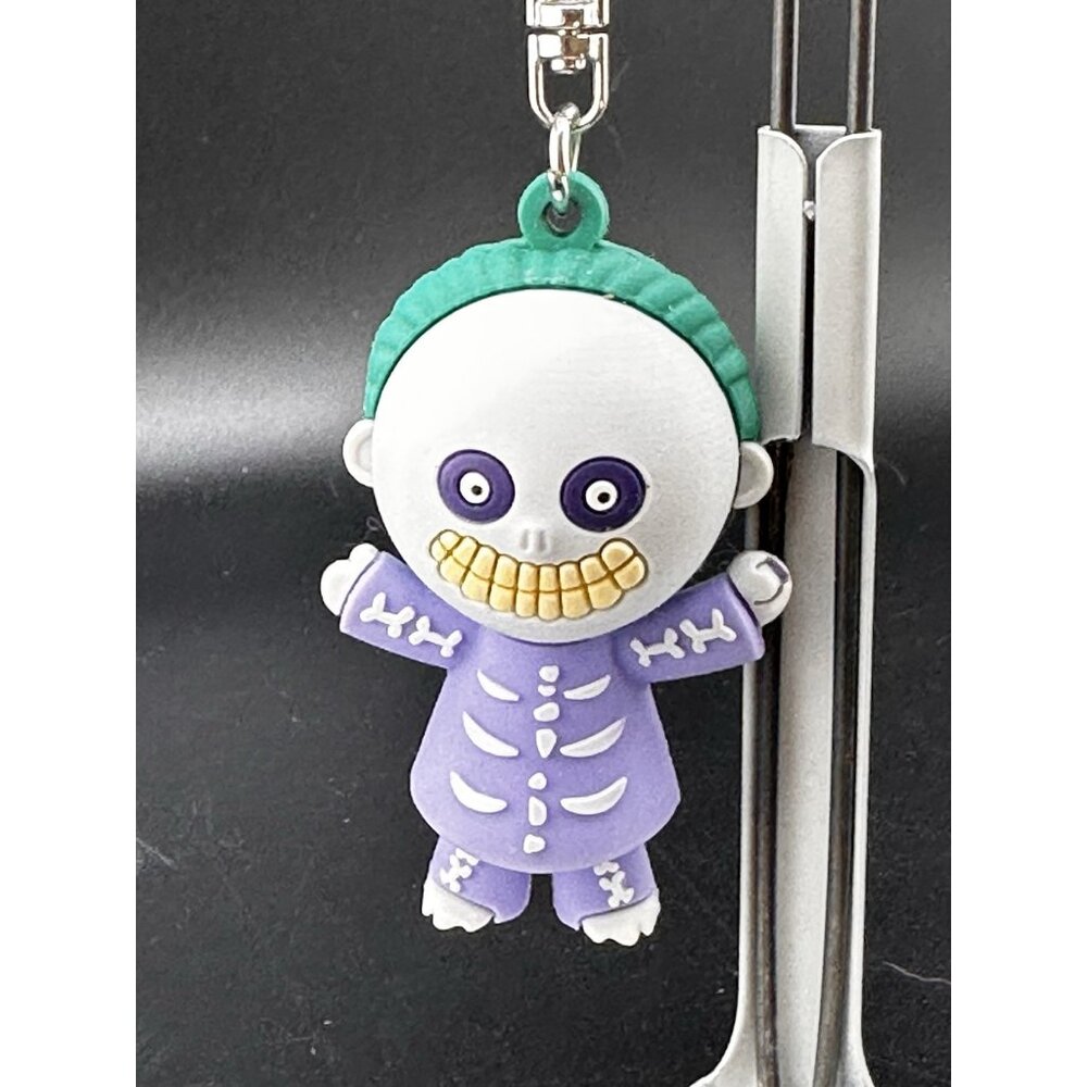 Nightmare Before Christmas Lock‎ Shock And Barrel Keychain Disney NWOT Monogram